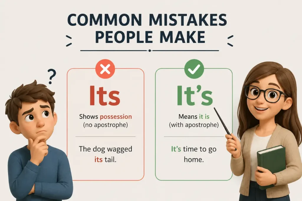 Its vs It's: Common Mistakes People Make