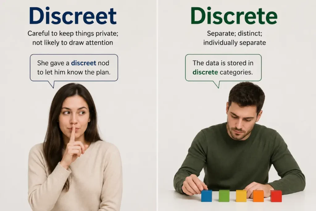 Discreet vs Discrete: 7 Easy Tricks to Never Mix Them Up (2026)