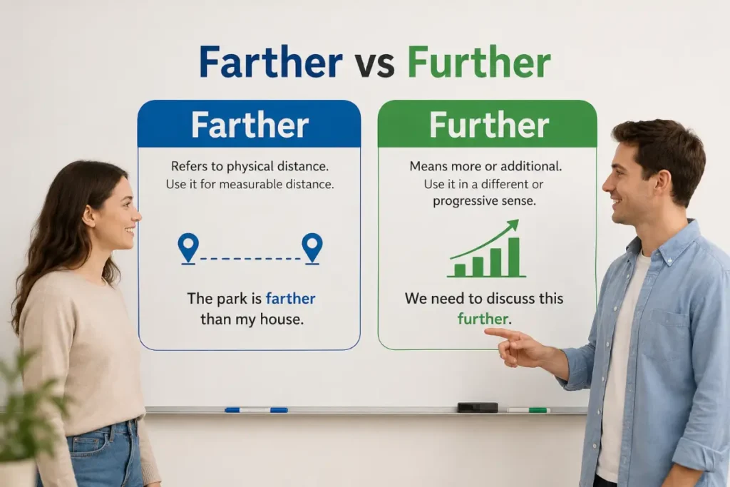 Farther vs Further: 5 Easy Rules to Get It Right (2026)