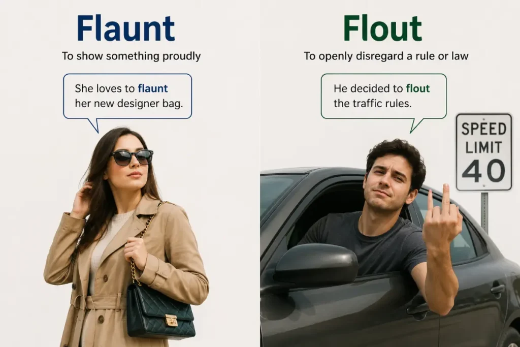 Flaunt vs Flout: Which Is Correct? 7 Easy Examples (2026 Guide)