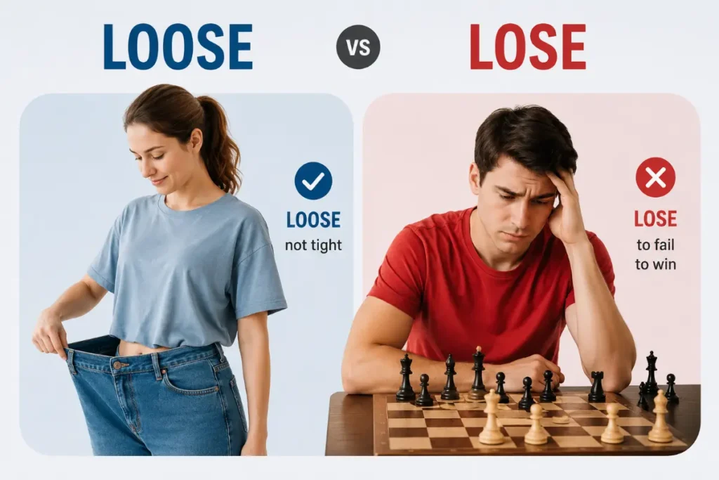 Loose vs Lose: The Missing-Letter Trick That Fixes This Forever