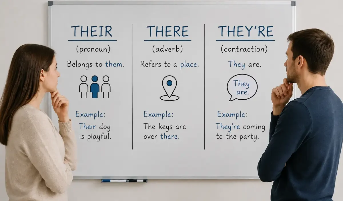 Their vs There vs They're: How to Finally Stop Mixing Them Up