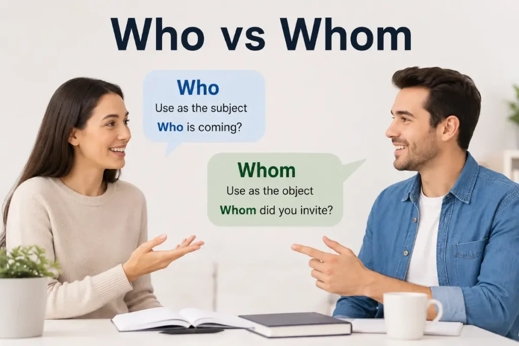 Who vs Whom: The Simple Test That Ends the Confusion (2026 Guide)