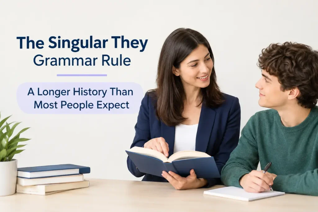 The Singular They Grammar Rule: A Simple 2026 Guide