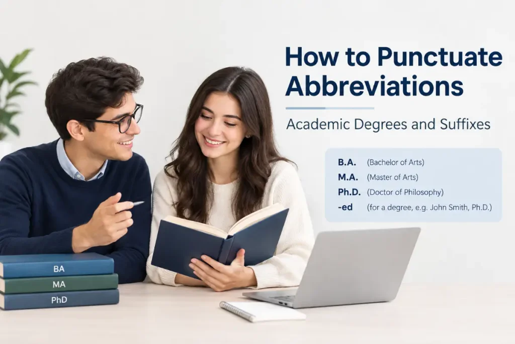 How to Punctuate Abbreviations: The 2026 Easy Guide