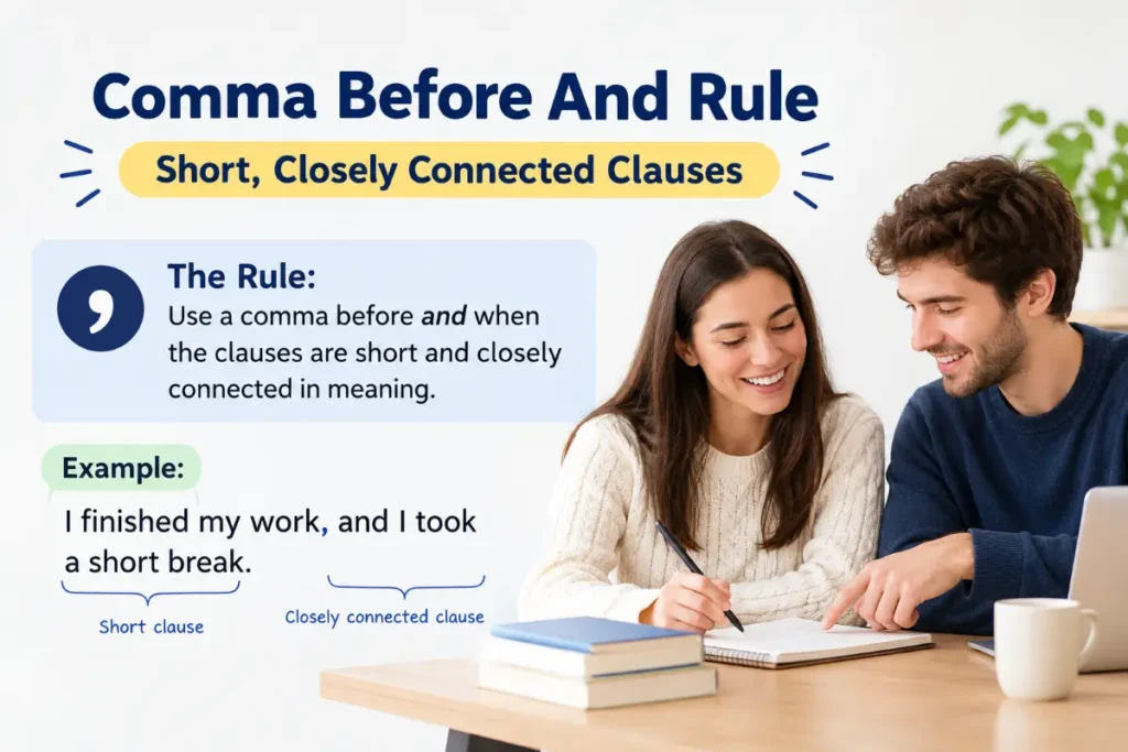 Comma Before And Rule: 5 Easy Rules You Need to Know (2026)