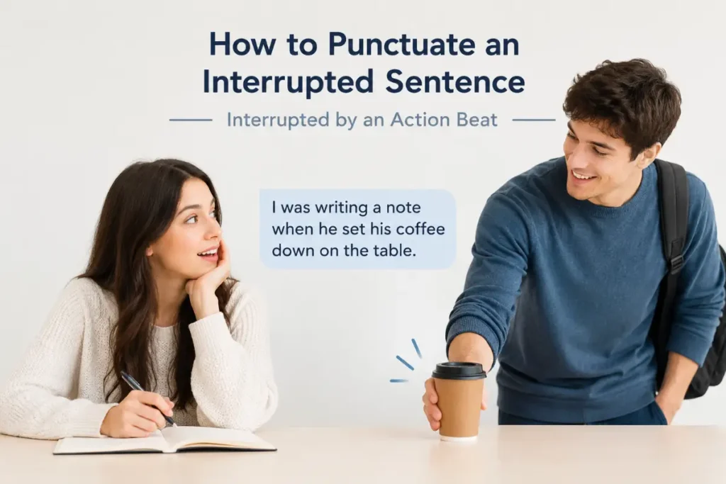 How to Punctuate an Interrupted Sentence: 7 Easy Rules (2026)