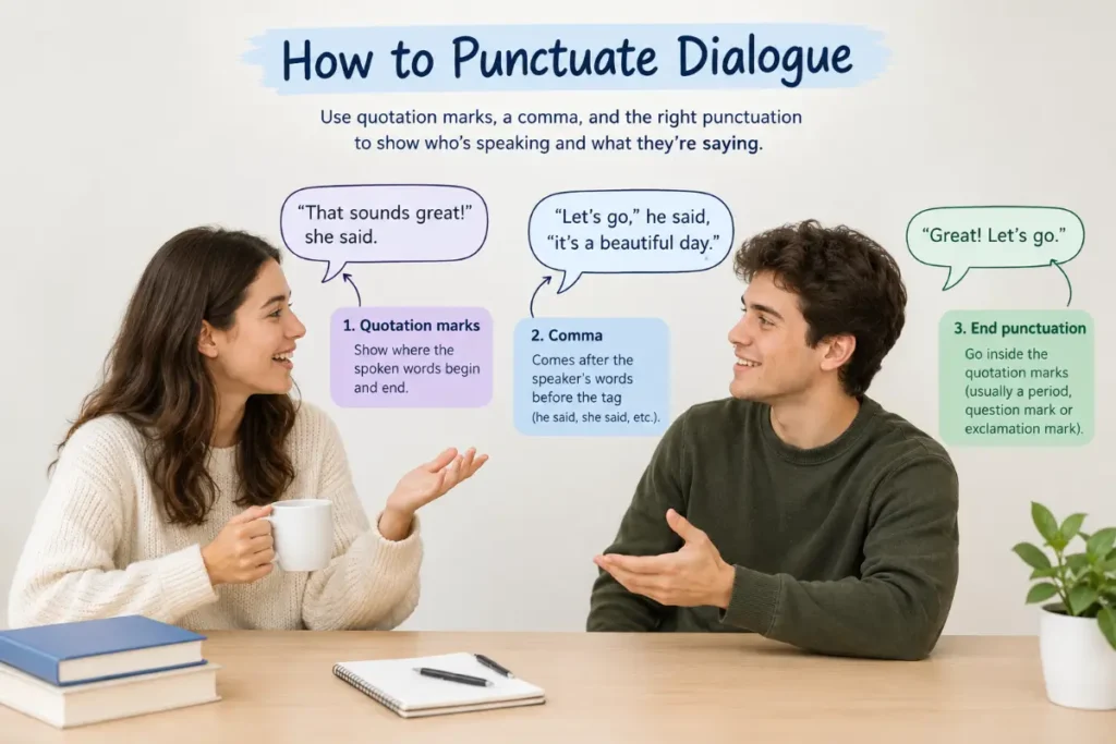 How to Punctuate Dialogue: Master 4 Rules Like a Pro (2026)