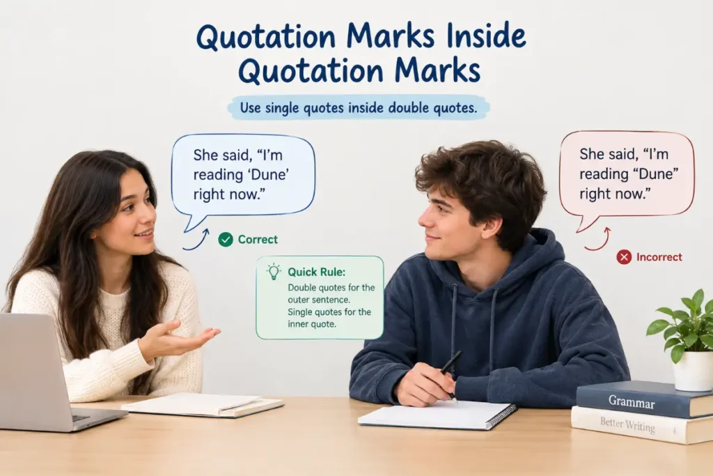 Quotation Marks Inside Quotation Marks Rules: 7 Mistakes to Avoid