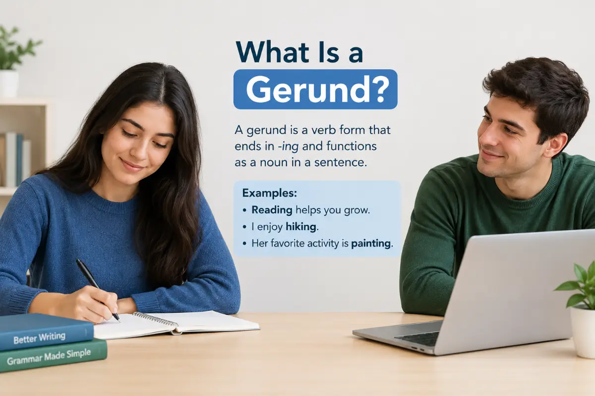 What Is a Gerund? The -ing Word That Works as a Noun (2026)