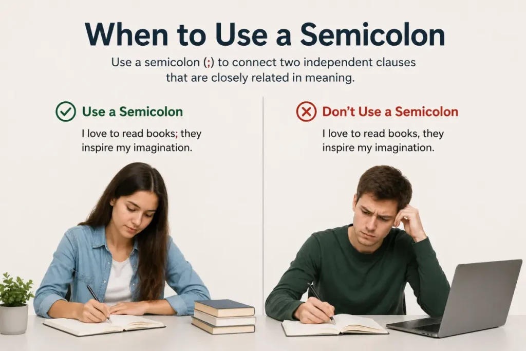 When to Use a Semicolon: 9 Easy Rules & Examples (2026)