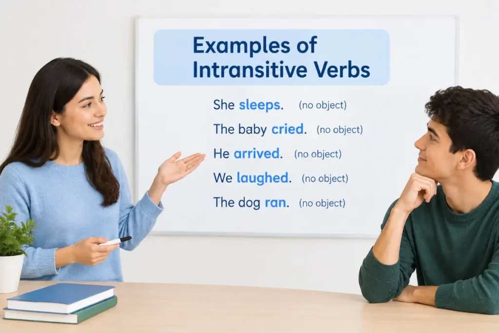 Examples of Intransitive Verbs: 20+ Easy Examples (2026 Guide)