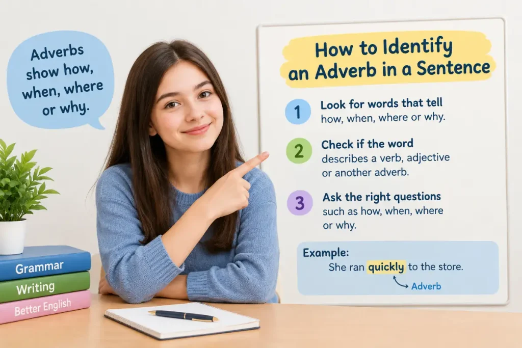 How to Identify an Adverb in a Sentence: What Is an Adverb?