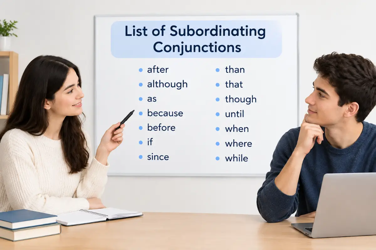 List of Subordinating Conjunctions: 50+ Words With Examples (2026)