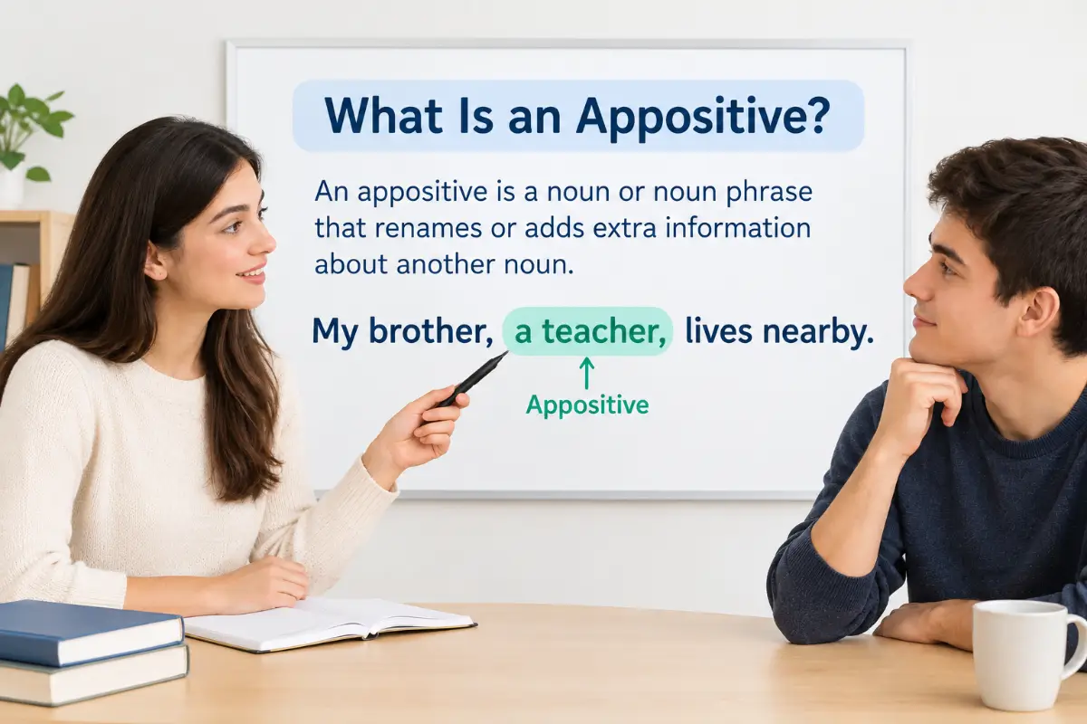 What Is an Appositive? 17+ Easy Examples & Rules (2026)